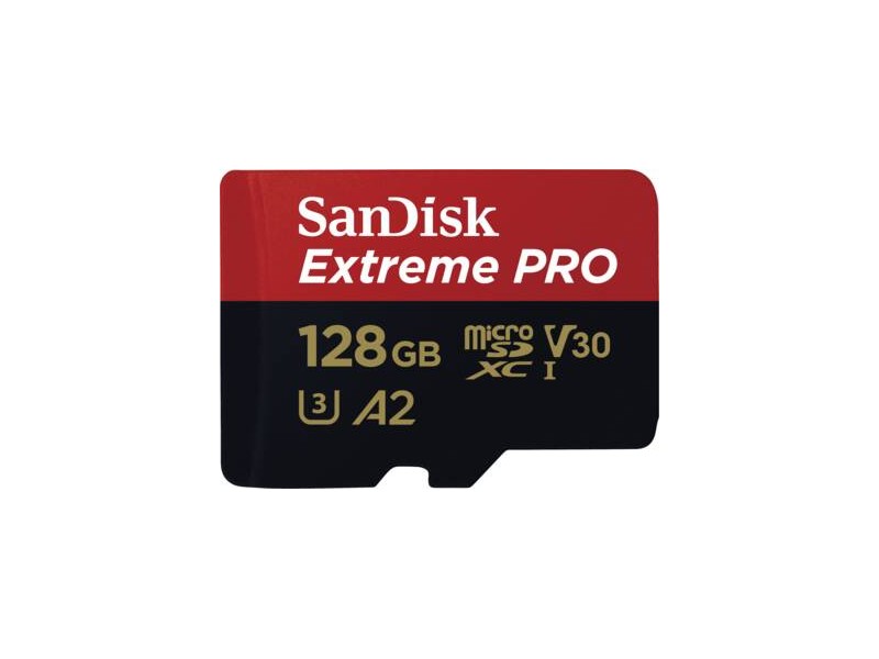 Extreme PRO microSDXC 128GB  SD Adapter  2 years RescuePRO